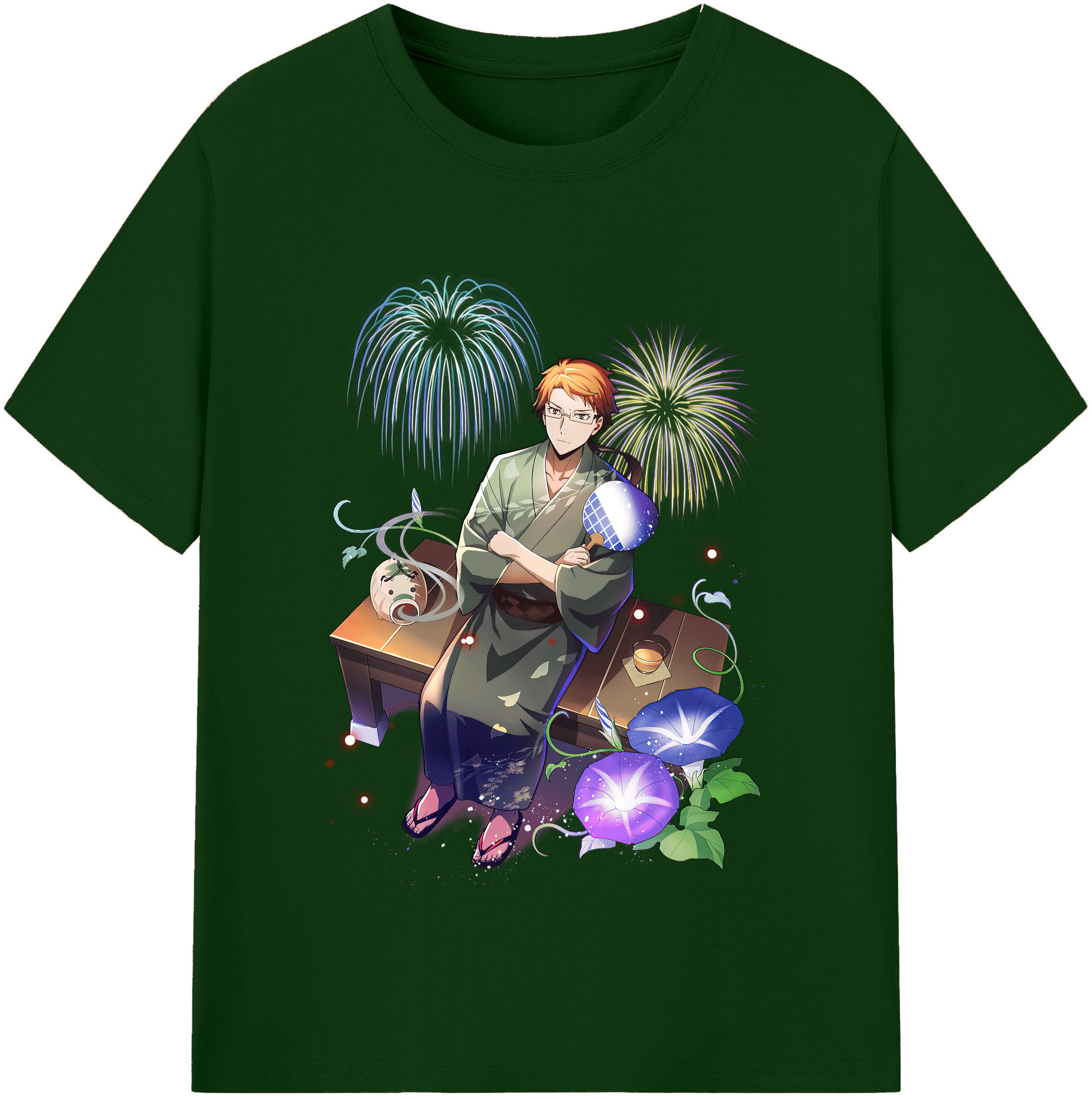 （画像用） 文豪ストレイドッグス Bungo Stray Dogs 綿100％半袖Tシャツ（フロントプリント）